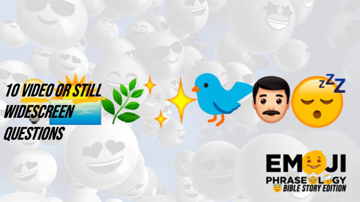 Emoji Phraseology - Bible Story Edition image number null
